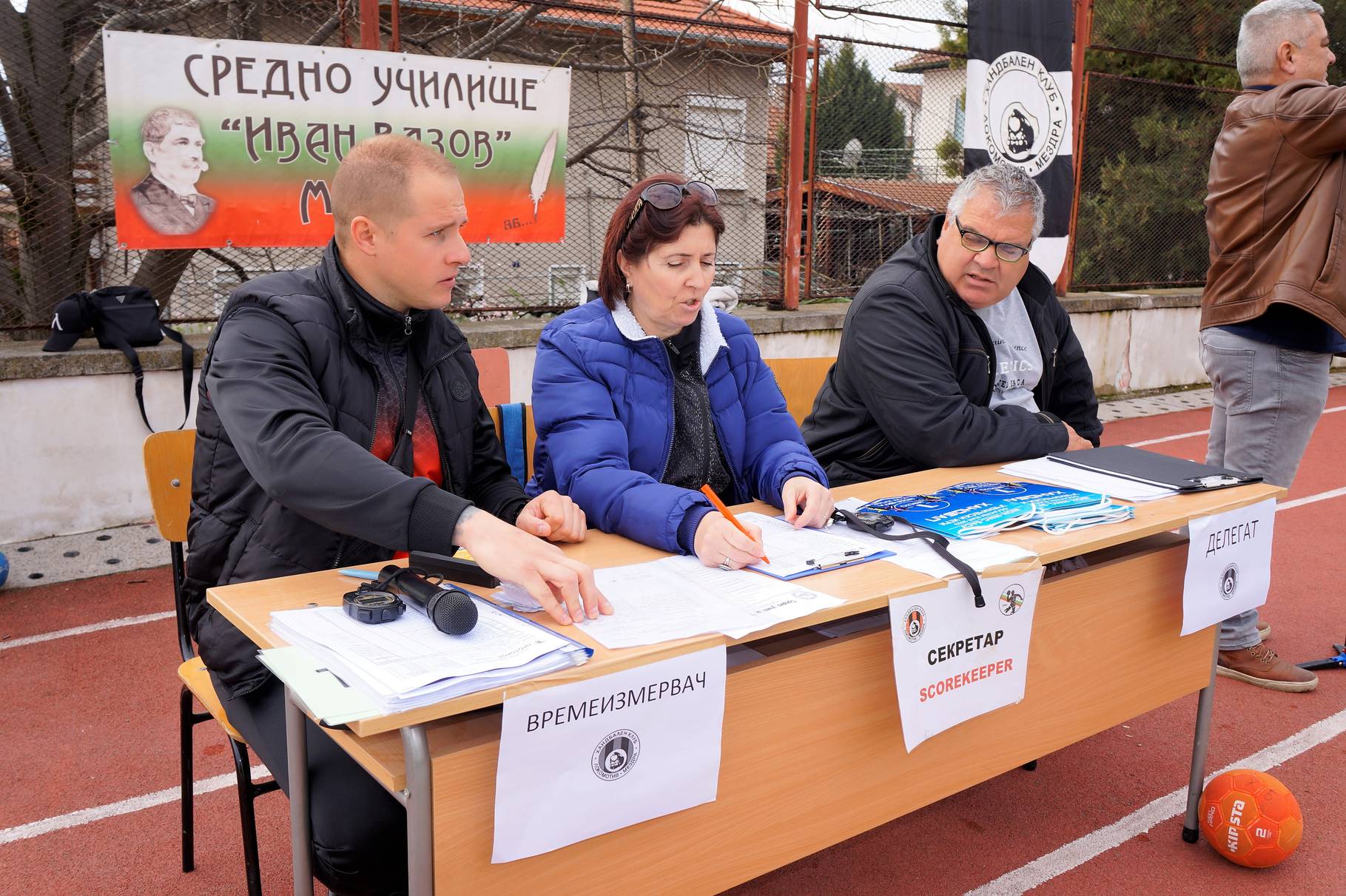  Съдиите на ученическите спортни игри 